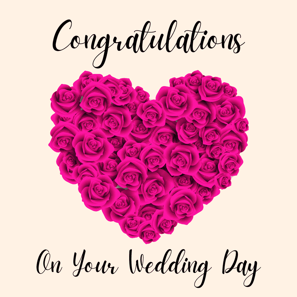 Congratulations on Your Wedding Day