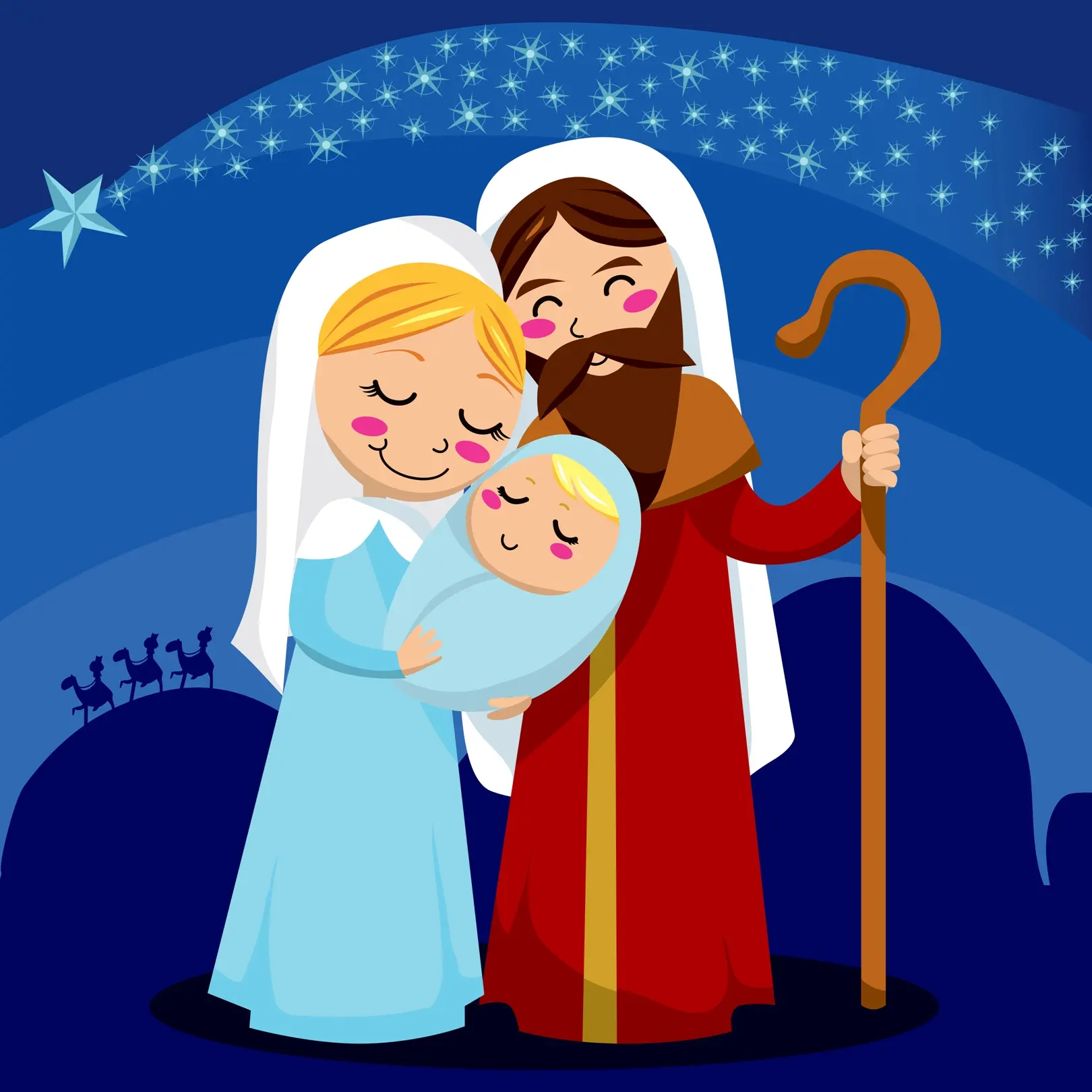 Traditional Christmas greeting eCard